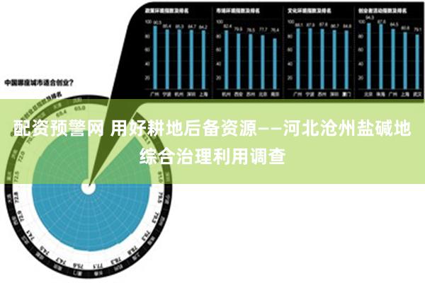 配资预警网 用好耕地后备资源——河北沧州盐碱地综合治理利用调查