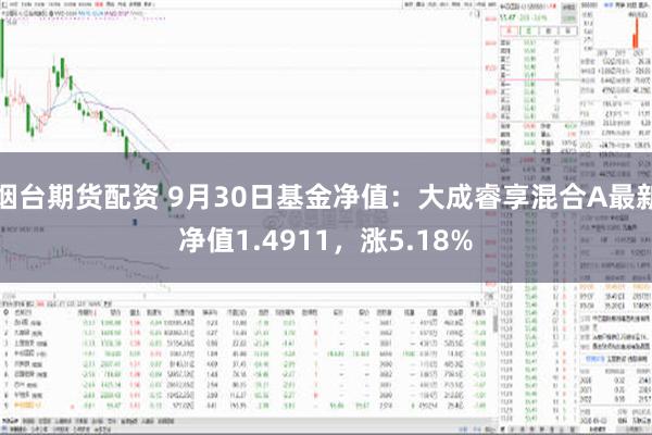 烟台期货配资 9月30日基金净值：大成睿享混合A最新净值1.4911，涨5.18%